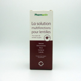 SOLUTION MULTIFONCTIONS LENTILLES 100 ML PHARMACTIV