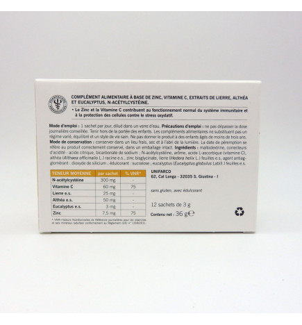 LA PHARMACIE DU LAYON Nac 300 Complex 12 sachets