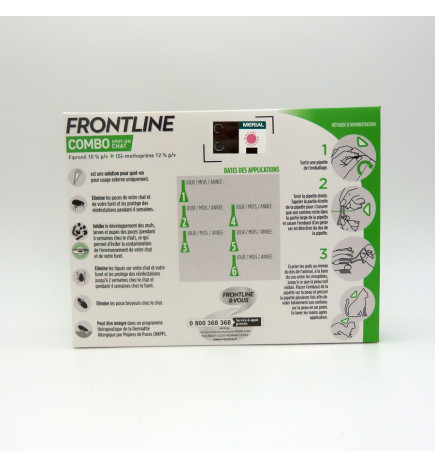 FRONTLINE COMBO CHAT et FURET 6 pipettes