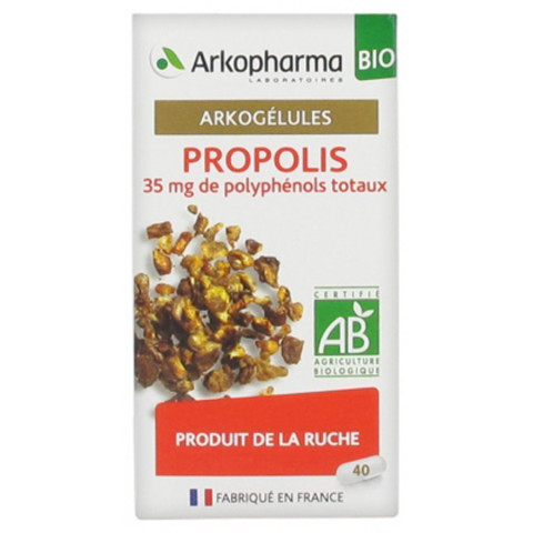 ARKOGELULES PROPOLIS bio stimule les défenses immunitaires