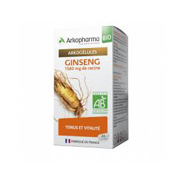 ARKOGELULES GINSENG BIO 45 gélules