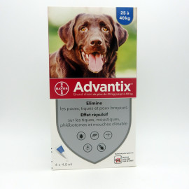 ADVANTIX GRAND CHIEN 4 Pipettes