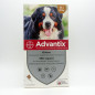 ADVANTIX très grands chiens boite de 4 pipettes