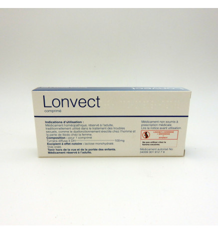 LONVECT Boite de 20 comprimés
