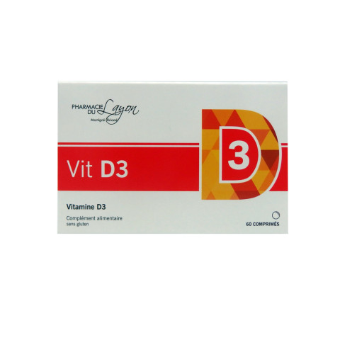 VIT D3 La Pharmacie du Layon 60 comprimés