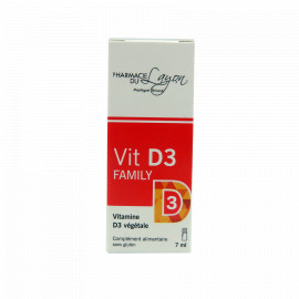 VITAMINE D VIT D3 FAMILY Pharmacie du layon flacon de 7 mL