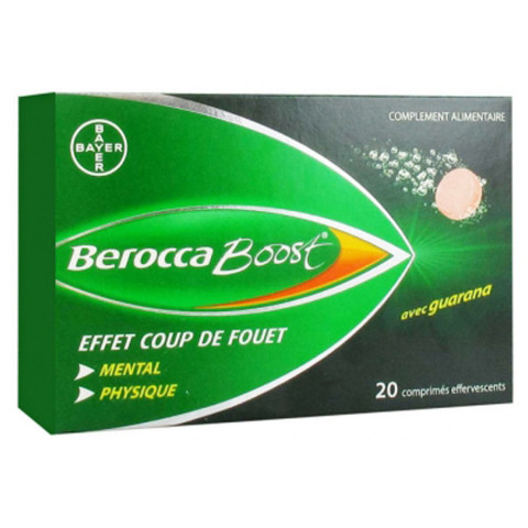 BEROCCA BOOST 20 comprimés effervescent