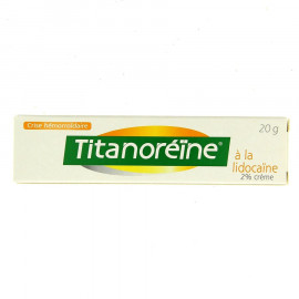 TITANOREINE LIDOCAINE 2% Crème tube 20g