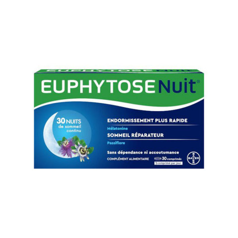 EUPHYTOSE NUIT Boite de 30 comprimés enrobés