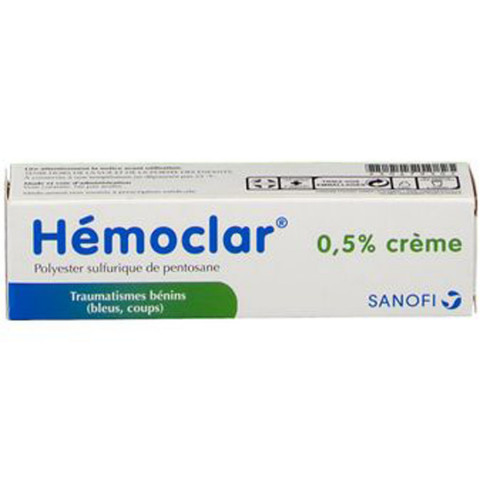 HEMOCLAR 0,50% Crème Tube 30g