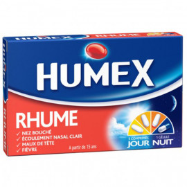 HUMEX RHUME jour et nuit 12 comprimés 4 gélules