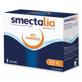 SMECTALIA orange-vanille 18 sachets