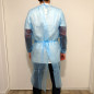 SURBLOUSE BLEU AVEC CORDELETTES SURBLOUSE BLEU AVEC CORDELETTES