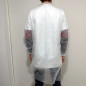 SURBLOUSE BLANCHE FERMETURE avant SCRATCH