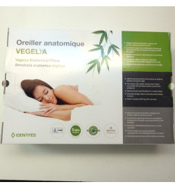 OREILLER VEGETAL VEGELYA  GRAND CERVICAL Confort du Sommeil