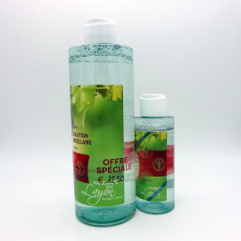 SOLUTION MICELLAIRE La pharmacie du layon 400 mL + 1 FORMAT VOYAGE 100ML OFFERT