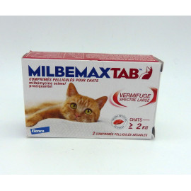 Milprazon Vermifuge pour chat (2-8 kg) 