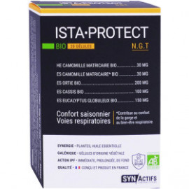 ISTAPROTECT SYNActifs BIO CONFORT SAISONNIER VOIES RESPIRATOIRES 20 GELULES