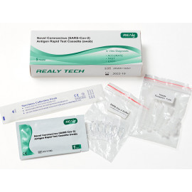 REALY TECH ou AAZ ou ALL test Autotest covid nasal  Boite de 5 tests
