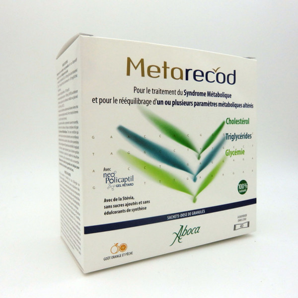 METARECOD 40 SACHETS Rééquilibrage du syndrome métabolique