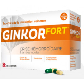 GINKOR FORT boite de 30 gélules