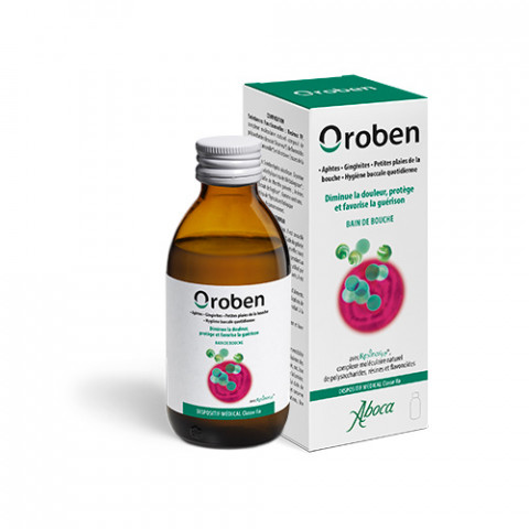 OROBEN BAIN DE BOUCHE ABOCA 150ML (+75 ML OFFERTS)