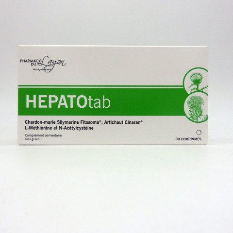 HEPATOTAB La pharmacie du layon Boite de 30 comprimés