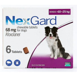 NEXGARD 68 mg  Boite de 6 comprimés appétents