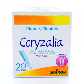CORYZALIA Boiron solution buvable 20 récipients unidoses