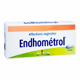 ENDHOMETROL Boiron boite de 6 ovules au Calendula