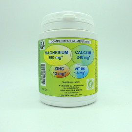MAGNESIUM CALCIUM ZINC B6 100 Gélules