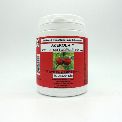 ACEROLA BIO vitamine C naturelle immunité et énergie