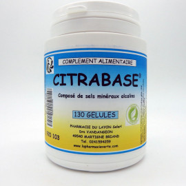 CITRABASE apports nutritionnels en minéraux