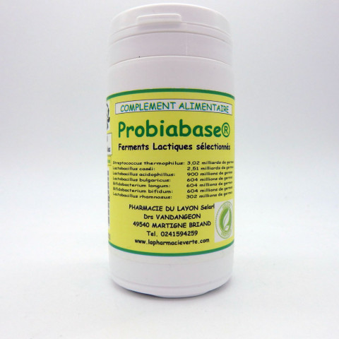 PROBIOBASE 60 gélules 7 souches de probiotiques