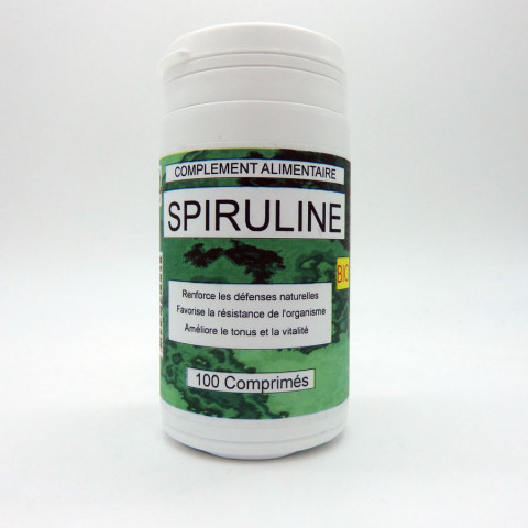 SPIRULINE 100 COMPRIMES