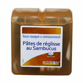 Pâtes de réglisse au Sambucus Boiron 70 g