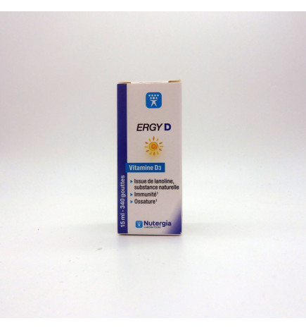 NUTERGIA ERGY D flacon 15 ml
