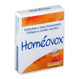 HOMEOVOX Boiron boite de 60 comprimés