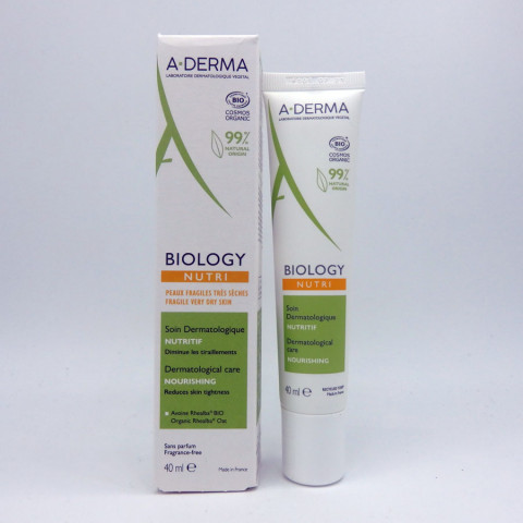 A-DERMA BIOLOGY NUTRI SOIN 40ML