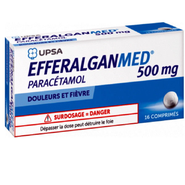 DOLIPRANE 500MG BOITE 16 GELULES - Pharmacie en ligne