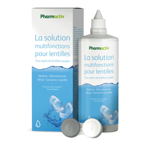 SOLUTION MULTIFONCTIONS LENTILLES 360 ML PHARMACTIV