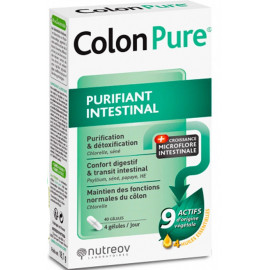 COLONPURE Purifiant intestinal Boite de 40 gélules