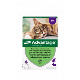 ADVANTAGE 80 CHAT ET LAPIN 4 Pipettes