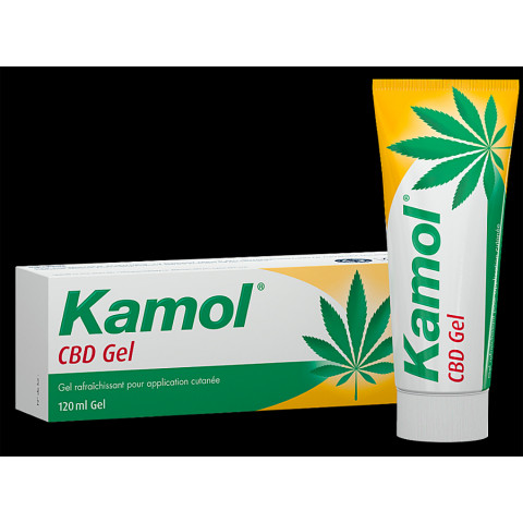 KAMOL CBD GEL tube de 120 ml