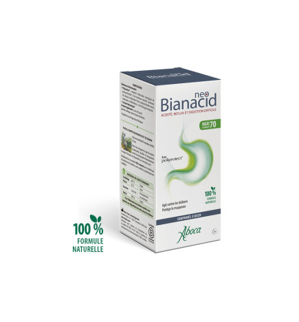 NEOBIANACID Acidité reflux et digestion difficile Boite de 70 comprimés à sucer