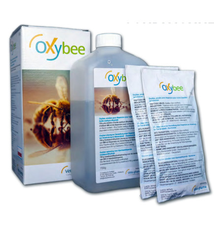 OXYBEE Poudre et solution pour ruches 1000 g