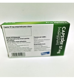 CAPSTAR CHIEN 57 mg Boite de 6 comprimés