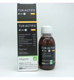 TUX.ACTIFS Synactifs Aragan Bio Sirop 125 mL