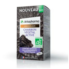 ARKOGELULES CHARBON VEGETAL BIO BTE 40