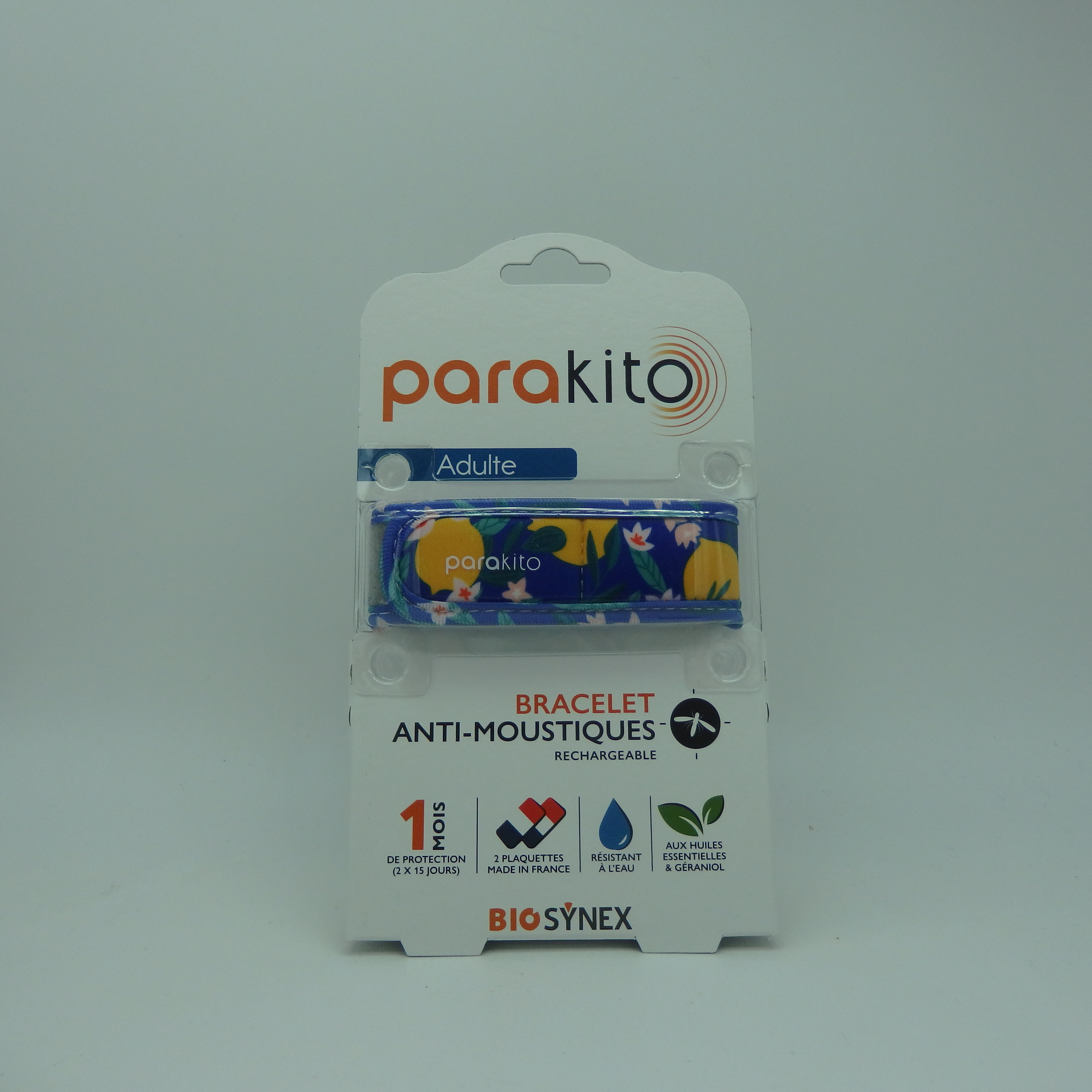 Parakito Plaquette de recharge pour bracelet anti moustique